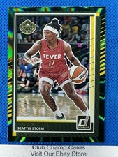 2025 #80 Erica Wheeler Panini Donruss WNBA Green Laser Storm