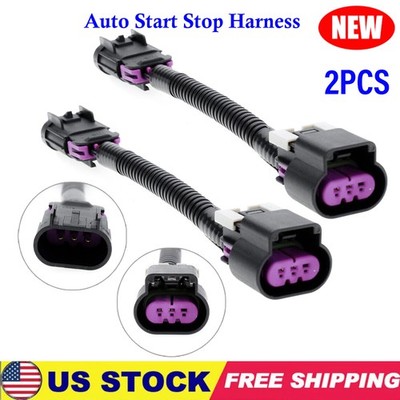 For GMC - Auto Start Stop 14-20 A-Off Delete/Disable/Eliminator Bypass/Jumper*2