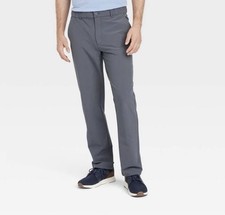 Men's Relaxed Travel Tech Trousers - Goodfellow Size Large Moisture Wicking New