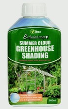 Vitax Summer Cloud Liquid Greenhouse Shading Paint 500ml Glass House