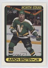 1990-91 O-Pee-Chee Aaron Broten #118 00em