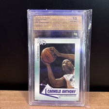 Carmelo Anthony RC 2002 Rookie Review Rookie Card#8 SPA10!!Nuggets. rookie card picture