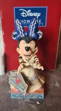 Disney Traditions Minnie Mouse scream queen Bride of Frankenstien Figurine Boxed