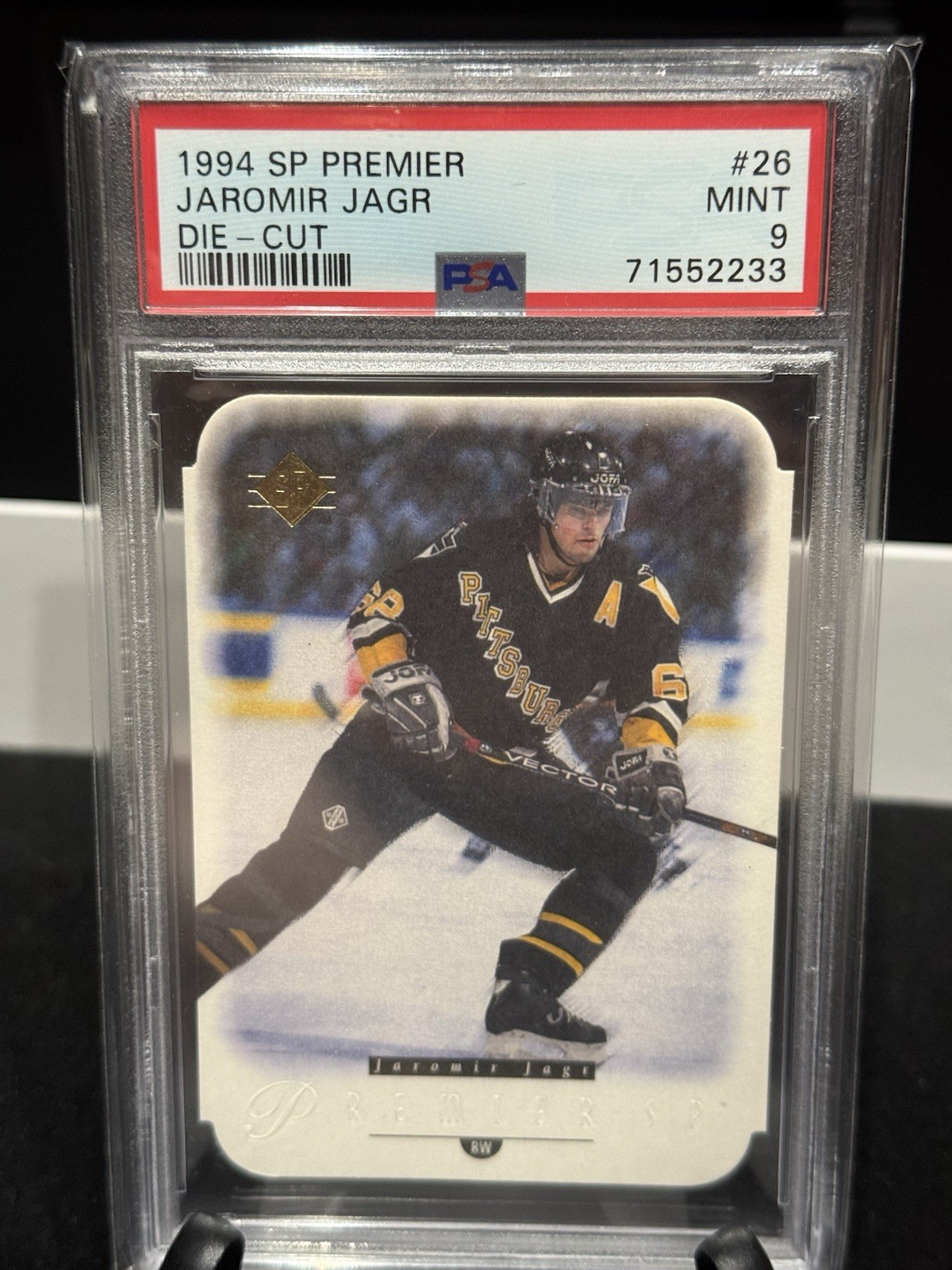 1994 Upper Deck SP Premier DIE CUT Jaromir Jagr - PSA 9 - SP
