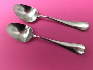 2 Yamazaki Andersen HAFNIA Stainless Teaspoons (Japan)