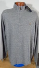 Polo Ralph Lauren Men's NWT Large Heather Gray Mock Neck Shirt Top New!