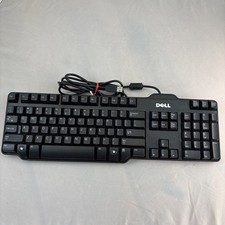Dell SK-8115 Standard Wired Keyboard - Black - Keypad - Tested - USB Connection
