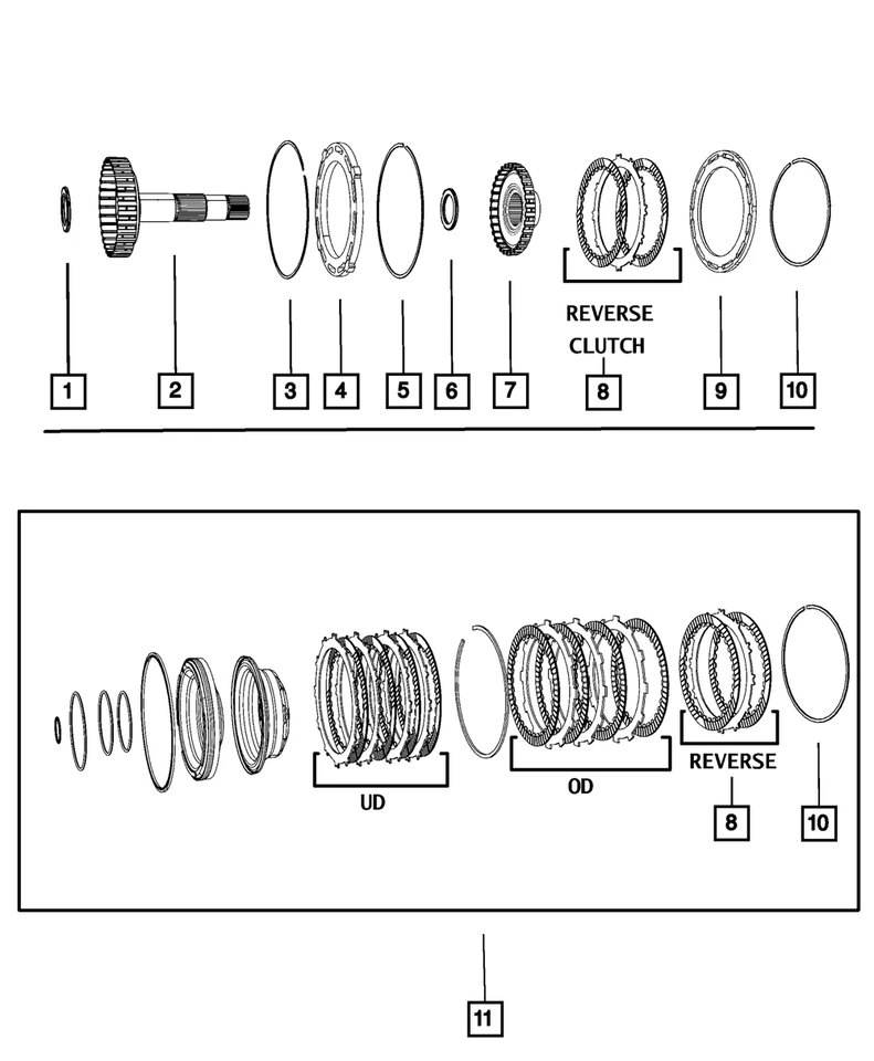 Genuine Mopar Clutch Pressure Plate 4799116AB - Image 2 of 2