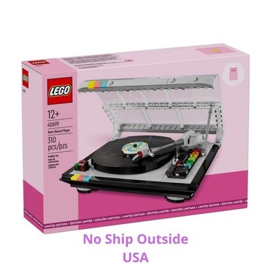 Lego 40699 Retro Record Player Limited Edition / New