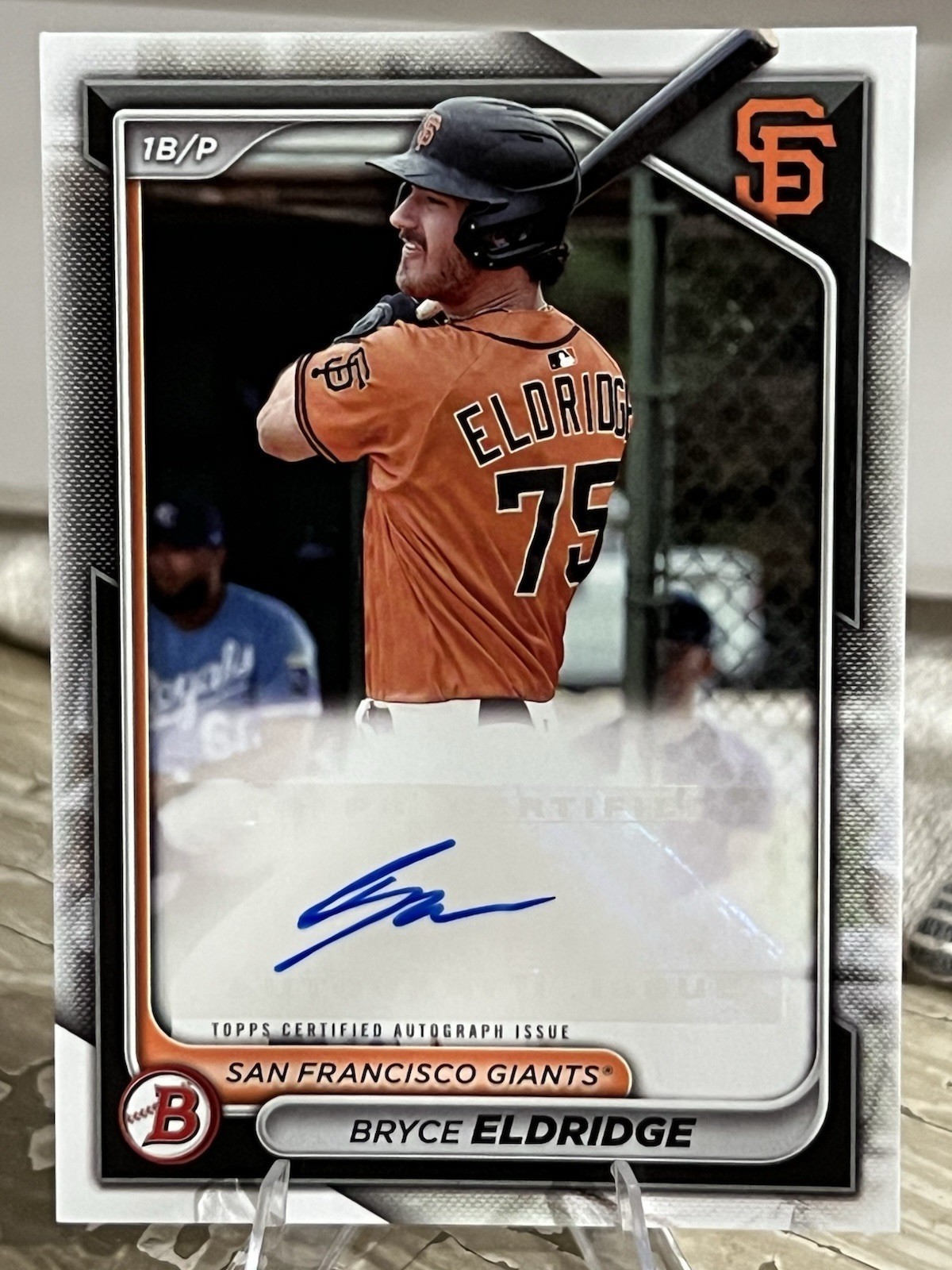 2024 Bowman - Paper Prospect Retail Autographs Bryce Eldridge #PPRA-BE (AU, RC)