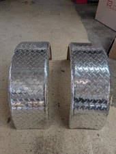 Tandem Axle Trailer Fenders With Mounting Brackets