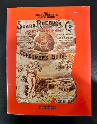 #ad 1897 Sears Roebuck Catalogue Introduction by S.J. Perelman 1976 Paperback $19.95