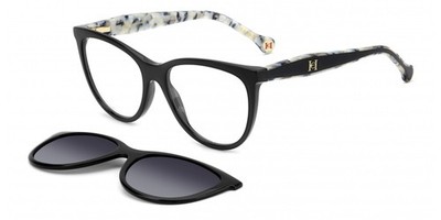 Carolina Herrera HER 0259/CS W/CLIP ON BLACK/GREY POLARIZED 54/17/140Sunglasses