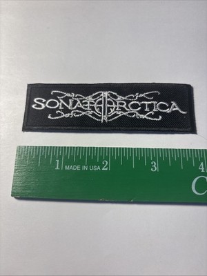 Sonata Arctica Logo Embroidered Iron On Patch