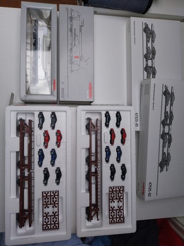Märklin Porsche Set Lok + Wagenset 39352 + 47125 neu und unbespielt | Zustand: Neu