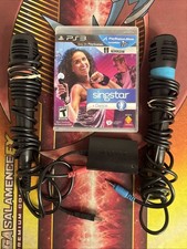 SingStar Dance Ps3 Bundle (Sony PlayStation 3, 2010) Game 2 Mics & USB Tested
