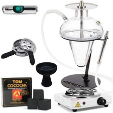 Pack chicha Oduman N5 Junior ECO + Foyer Vortex Silicone + Chauffe Charbon + Pl