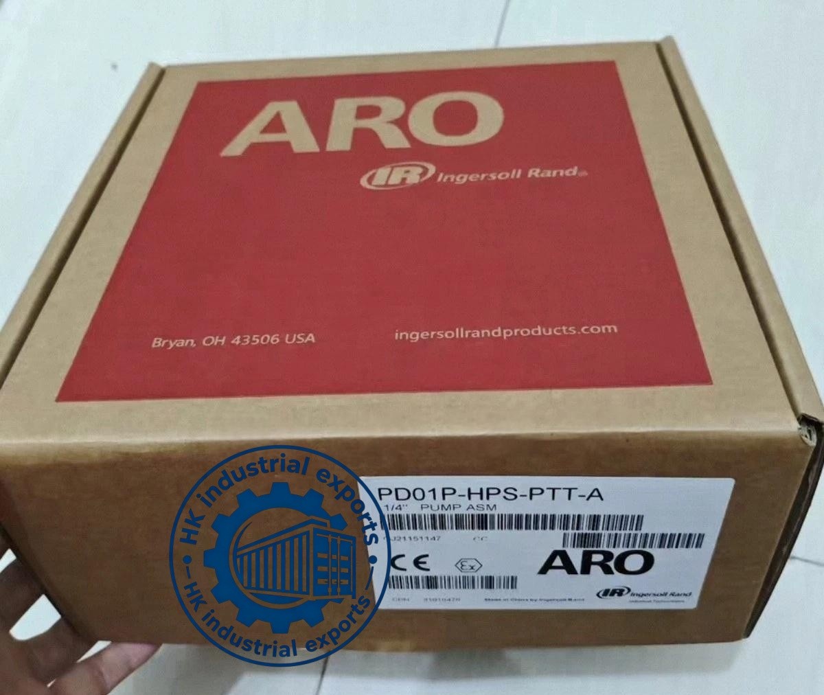 Bomba de doble diafragma ARO PD01P-HPS-PTT-A nueva 1 pieza envío rápido