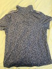 PUMA Men’s Golf Polo Shirt M/L Black Purple Floral Short Sleeve Stretch Collared — photo 7