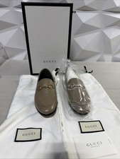 GUCCI JORDAAN HORSEBIT LOAFER WOMENS SIZE 5 - 100 AUTHENTIC