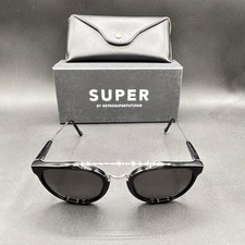 RetroSuperFuture 468 3/V5/A/1 Sunglasses Black Italy 51-22-145 Display