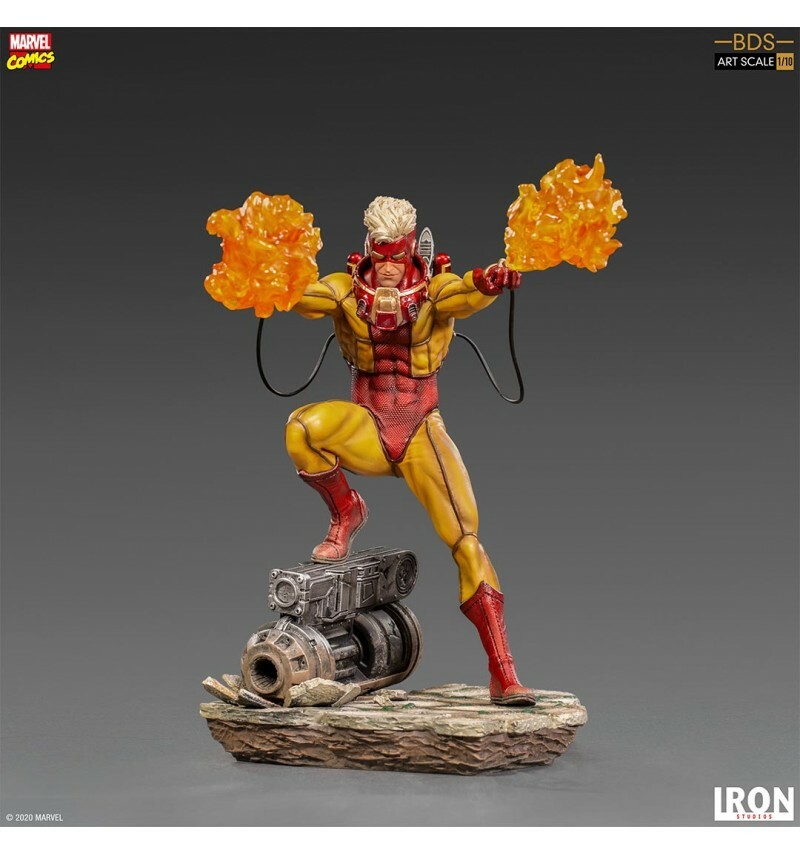 IRON STUDIOS - Pyro BDS Art Scale 1/10 - Marvel Comics