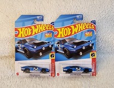2022 Hot Wheels Dimachinni Veloce #163 Glossy Deep Blue - Set of 2