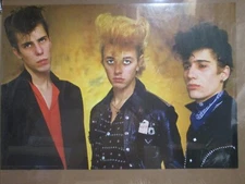 Stray cats Rockabilly  rock band 1981 vintage poster 20444