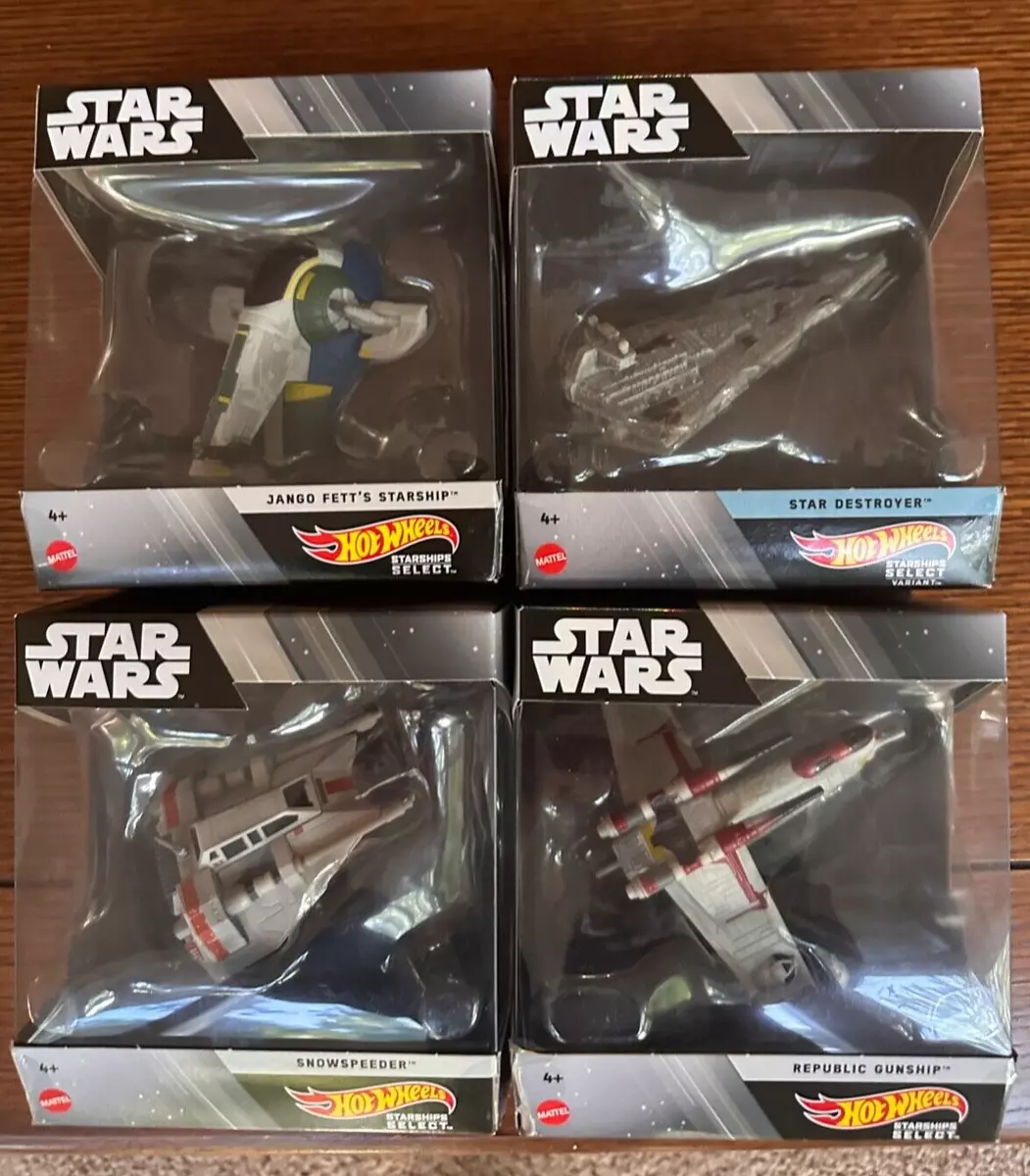 Hot Wheels Star Wars Starships Select set 9, 10, 11, 12-star destroyer  variarant