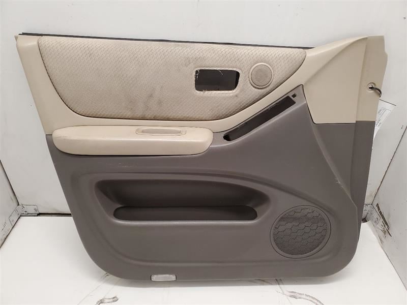 Toyota Highlander, Front Left Door Trim Panel, 04-07, Tan, Cloth