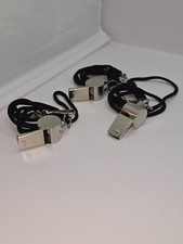 3PCS Metal Whistles with Lanyard Coaches And Officials