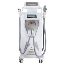 Professional 3in1 ND YAG OPT IPL RF Laser Machine Hair Removal Skin Rejuvenation