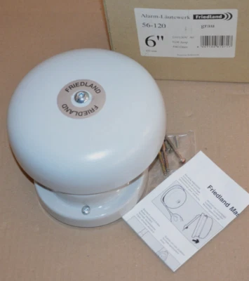 Friedland 56-120 Läutewerk 6" 110/130VAC NEU OVP