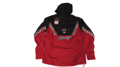 Buy New Chicago Bulls Mens Sizes Mitchell & Ness 1/2 Zip Anorak