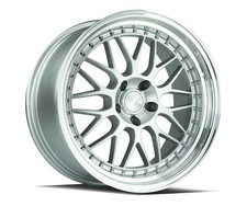 19x9.519x11 Aodhan Ah02 5x114.3 1215 Flow Forged Silver Wheels Set Of 4