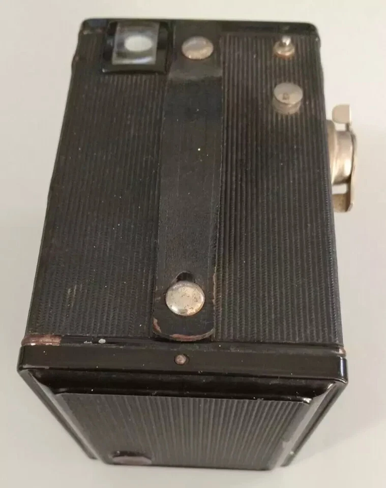 CÁMARA FOTOGRÁFICA VINTAGE AGFA SYNCHRO BOX 6x9 120 rollos - excelente caja agfa Foto 4 de 4