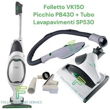 FOLLETTO VK150 ORIGINALE RICONDIZIONATO + LAVAPAVIMENTI PULILAVA PICCHIO VK 150