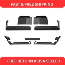 7 Pcs For Cadillac Seville 1980-1985 Front & Rear Bumper Filler Black Fiberglass