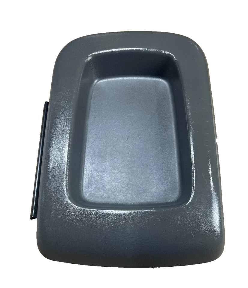 03-06 Silverado Sierra Avalanche Consola Central Apoyabrazos Tapa Gris Oscuro OEM Foto 4 de 4