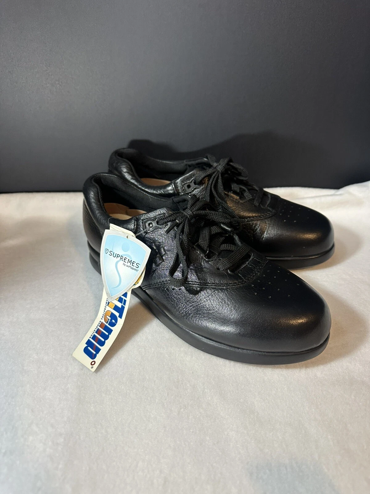 Chaussure de travail femme sans enfiler Supremes Soft Spots Dryz Intellitemp pointure 8,5 neuve !