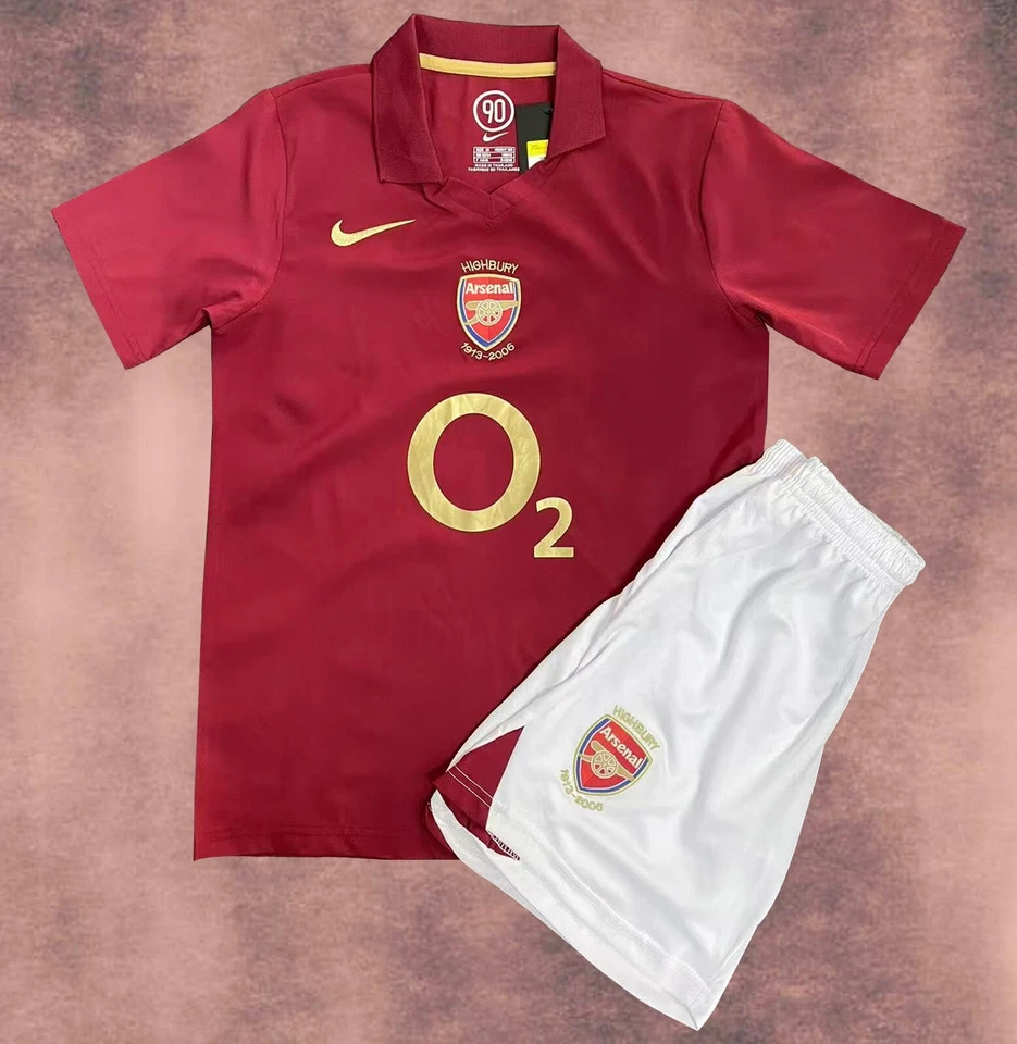 Camiseta Arsenal 2005 Juvenil - Edición Thierry Henry - Lanzamiento Especial Foto 4 de 4