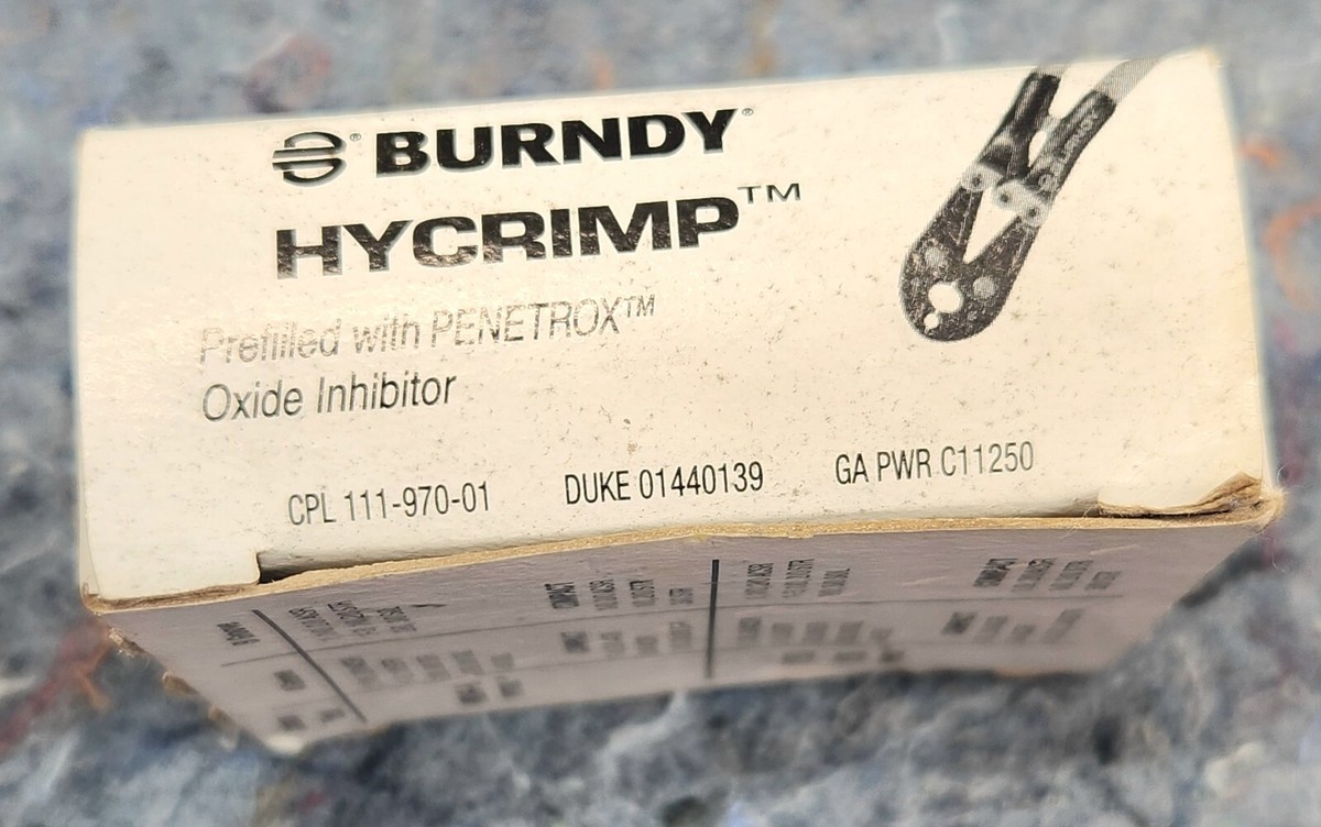 【中古】 ピズム/ＣＤ/FWCR-38 BURNDY HYCRIMP YHD-300 COMPRESSION TAP CONNECTORS | eBay
