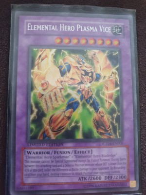 elemental hero plasma vice CT04-EN006 near mint yugioh card x1