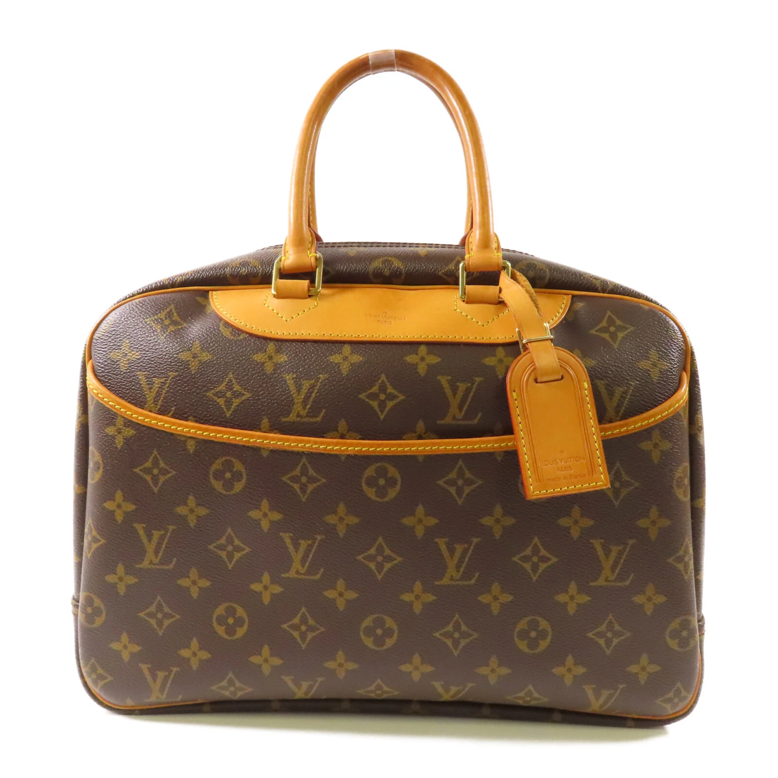 LOUIS VUITTON（LV） Borsa a mano Louis Vuitton LV GHW Deauville M47270 monogramma marrone