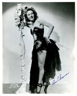 Vintage ANN CHESMAN (??) Signed Photo | eBay