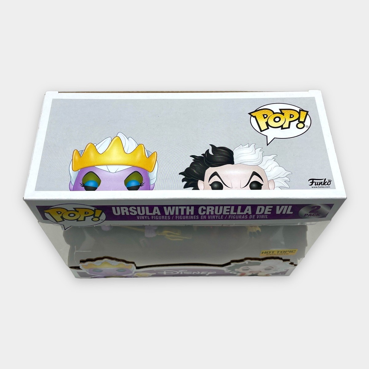 Funko POP! アースラ with クルエラ 限定 ファンコ Funko Pop! Disney Villains Exclusive Ursula with Cruella De
