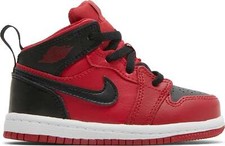  640735-660 Toddlers Air Jordan Retro 1 MID 'Reverse Bred' TD 