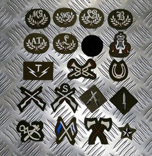 Genuine British Army Trade / Qualification Badges / Patches Assorted Styles