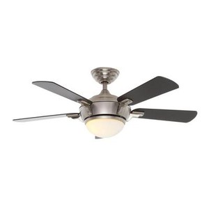 Hampton Bay Midili 44 In Brushed Nickel Indoor Ceiling Fan Ebay