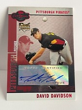 2008 Topps Co-Signers Silver Red Rookie Card Auto Dave Davidson #102 139/500!
